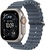 Apple Watch Ultra 3 GPS + Cellular 49mm Natural Tit. Case w. Anchor Blue Ocean Band (MEWH4)