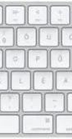 Apple Magic Keyboard with Touch ID and Numeric Keypad for Mac with Apple silicon USB-C White Keys (MXK73)