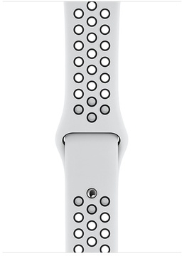 Apple Watch Nike Series 5 GPS 44mm Silver Aluminum Case with Pure Platinum/Black Nike Sport Band (MX3V2)