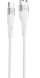 Proove Light Silicone Type-C 2.4A (1m) White