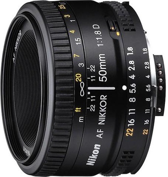 Nikon AF Nikkor 50mm f/1.8D (UA)