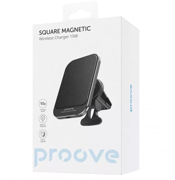 Proove Square Magnetic 15W Car Holder