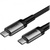 Baseus Cafule series cable Type-C PD3.1 Gen1 60W 20V/3A 1m Gray+Black (CATKLF-RG1)