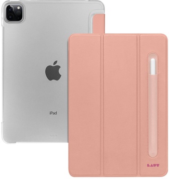 LAUT Huex Smart Case for iPad Air 10.9” / iPad Pro 11” (2021/2020/2018) Rose (L_IPP21S_HP_P)