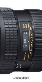 Tokina AT-X PRO DX 14-20mm f/2 (Canon)