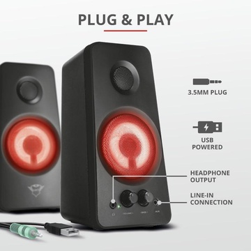 Trust GXT 608 Illuminated Speaker Set (21202)