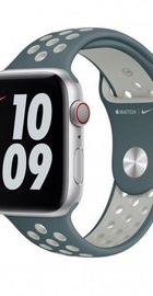 Apple Nike Sport Band for Watch 42mm/44mm/45mm/46mm/49mm Hasta/Light Silver (MJ6K3)