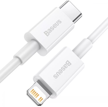 Baseus Superior Series Fast Charging Type-C to Lightning PD 20W (1.5m) white (CATLYS-B02)