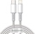 Baseus Type-C to Lightning PD 20W 2M High Density Braided White (CATLGD-A02)