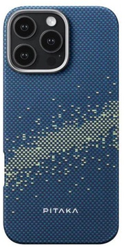Pitaka Tactile Woven Case StarPeak for iPhone 16 Pro - Milky Way Galaxy (KI1601PMYG)