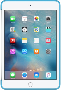 Apple iPad mini 4 Silicone Case Blue (MLD32)