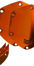 V-Moda Crossfade Over-Ear Headphone Metal Shield Kit orange