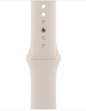 Apple Watch SE 2 GPS 44mm Starlight Aluminum Case w. Starlight Sport Band - S/M (MNTD3)