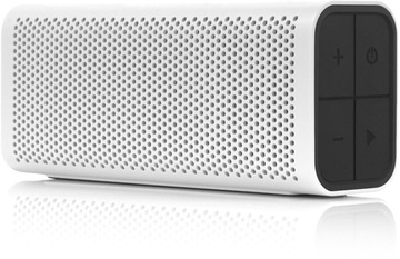 Braven 705 Portable Wireless White plastic finish with Black end caps