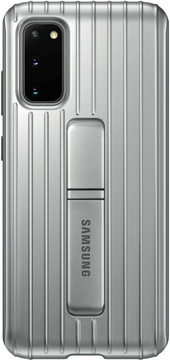 Samsung G980 Galaxy S20 Protective Standing Cover Silver (EF-RG980CSEG)