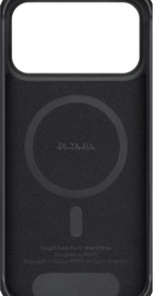 Pitaka Aramid ProGuard Case for iPhone 17 Pro Max 600D Black/Grey [Twill] (KI1701MGPM)