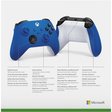 Microsoft Xbox Series X | S Wireless Controller Shock Blue