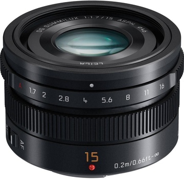 Panasonic Micro 4/3 Lens 15mm f/1.7 ASPH. Leica DG Summilux (UA)