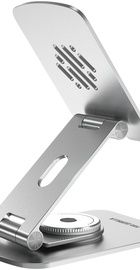 Blueo Rotating Folding Phone Stand Silver
