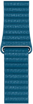 Apple Leather Loop Medium Cape Cod Blue for 42mm/44mm/45mm/46mm/49mm Watch (MTH92)