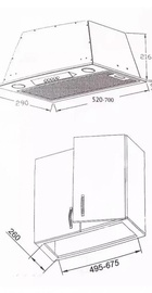 Borgio BBI (TR) 5840 White Glass SU 850