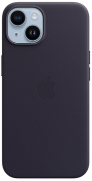 Apple iPhone 14 Plus Leather Case with Magsafe Ink (high copy)