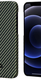 Pitaka MagEZ Case Twill iPhone 12 Mini Black/Yellow (KI1205)