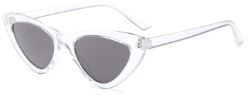 SOLO TU Trend Cat Eye Women Glasses (SH991-C9) (Clear Frame/Grey Lenses)