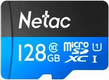 Netac 128 GB microSDXC Class 10 UHS-I + SD adapter NT02P500STN-128G-R