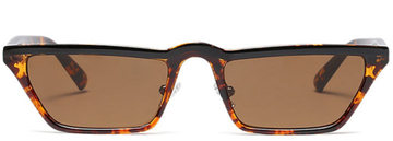 HBK Sexy Cat Eye Sunglasses (c4 leopard frame/brown lenses)