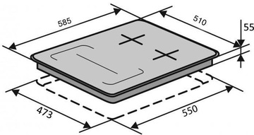 Ventolux HG622 B9G CS FI (BK)