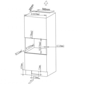 Borgio BI MWO 20L Inox