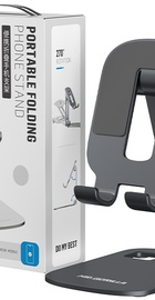 Blueo Portable Folding Phone Stand Dark Grey