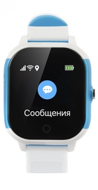 Lemfo DF50 Ellipse Aqua с GPS трекером (Бело-голубой)