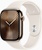 Apple Watch Series 10 GPS + Cellular 46mm Gold Titanium Case With Starlight Sport Band - S/M (MWYX3)