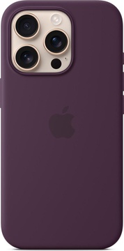 Apple iPhone 16 Silicone Case with MagSafe Plum (high copy)