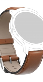 TicWatch E/C2 Leather Strap 20mm Brown (M6201000T0C3)