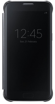 Samsung Clear View Cover for Galaxy S7 G930F (EF-ZG930CBEGRU) Black