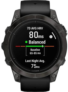 Garmin Epix Pro Gen 2 Sapphire 47mm Carbon G. DLC Tit. with Black Band (010-02803-10/11)