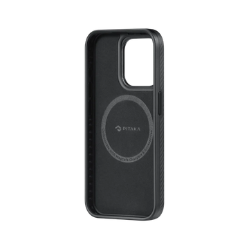 Pitaka MagEZ Case Pro 4 Twill 600D Black/Grey for iPhone 15 Pro Max (KI1501PMPA)