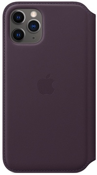 Apple iPhone 11 Pro Leather Folio - Aubergine (MX072)