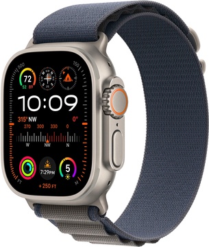 Apple Alpine Loop Band Medium for Watch 42mm/44mm/45mm/49mm Blue (high copy)