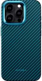 Pitaka MagEZ Case Pro 4 Twill 1500D Black/Blue for iPhone 15 Pro Max (KI1508PMPA)