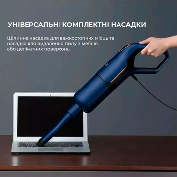 Deerma Corded Stick Vacuum Cleaner Blue (DX1000W)