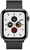 Apple Watch Series 5 GPS + Cellular 44mm Space Black Stainless Steel Case with Space Black Milanese Loop (MWW82)