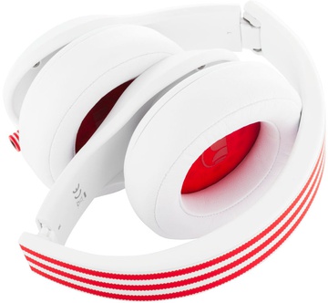 Monster Adidas Originals Limited Over-Ear White and Red over White