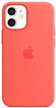 Apple iPhone 12 mini Silicone Case with MagSafe Pink Citrus (MHKP3) (high copy)