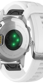 Garmin Fenix 5S Plus Sapphire White with Carrera White Band (010-01987-01)