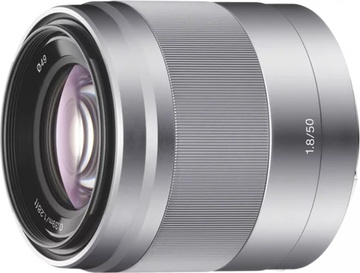Sony SEL50F18 50mm f/1,8 silver