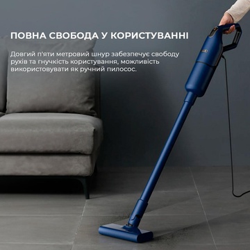 Deerma Corded Stick Vacuum Cleaner Blue (DX1000W)